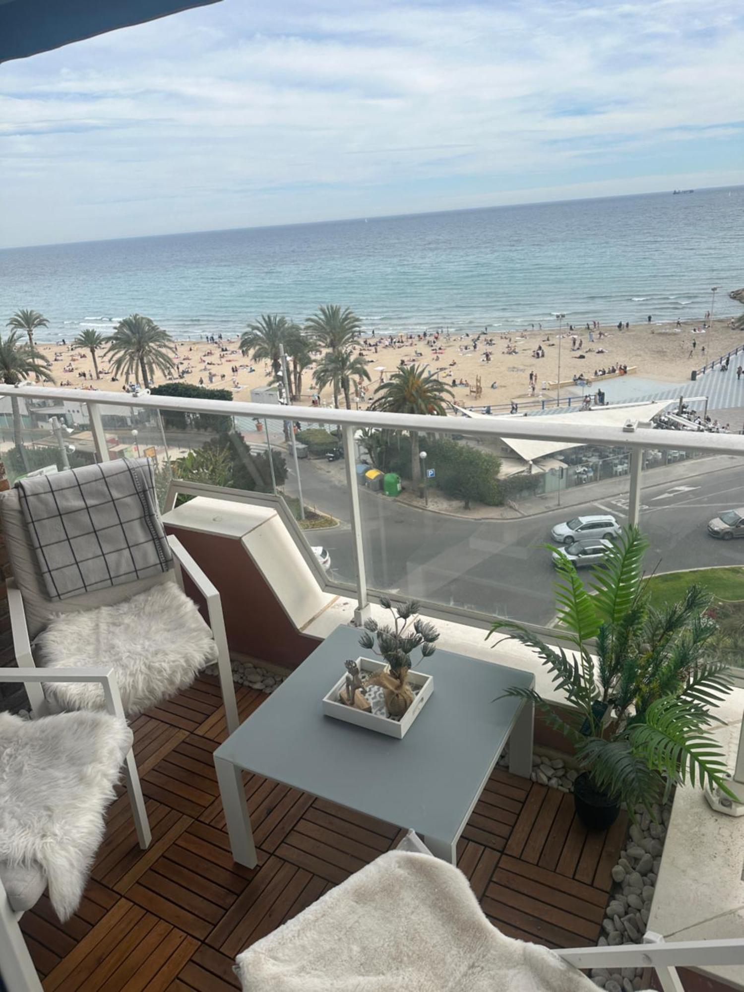 Postiguet Beach Flat Аликанте Екстериор снимка